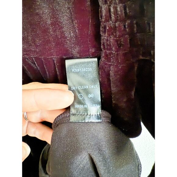 Tuckernuck | Pomander Place | NWT Black Velvet Kenzo Dress Black | Sz XS - Picture 8 of 10